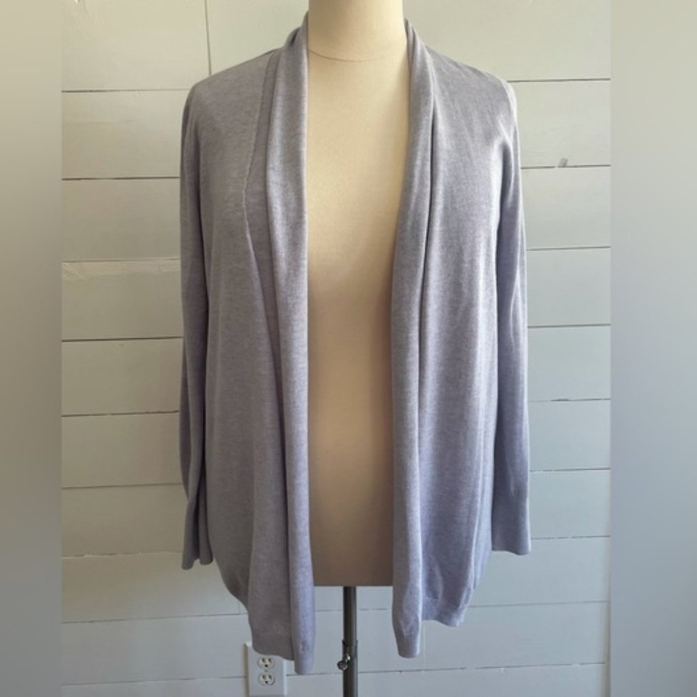 Loft Purple Open-Front Cardigan Sweater XL NWOT!